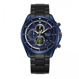 Alexandre Christie AC 6662 Black Blue MCBUBBA